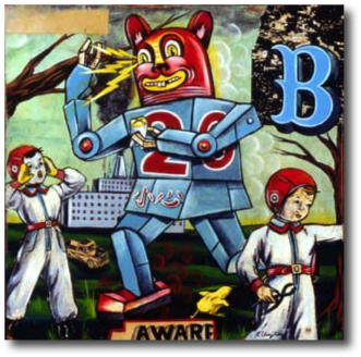 Be Aware
Rob Clayton, 1999
10” x 10” Be Aware
Rob Clayton, 1999
10” x 10”